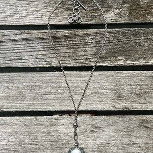 Lois Hill Jared Design Vintage Y Necklace 925 Sterling Silver